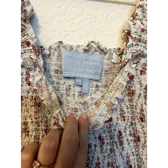 Hill House The Ellie Nap Dress Pink Vine Stripe - Picture 5 of 7